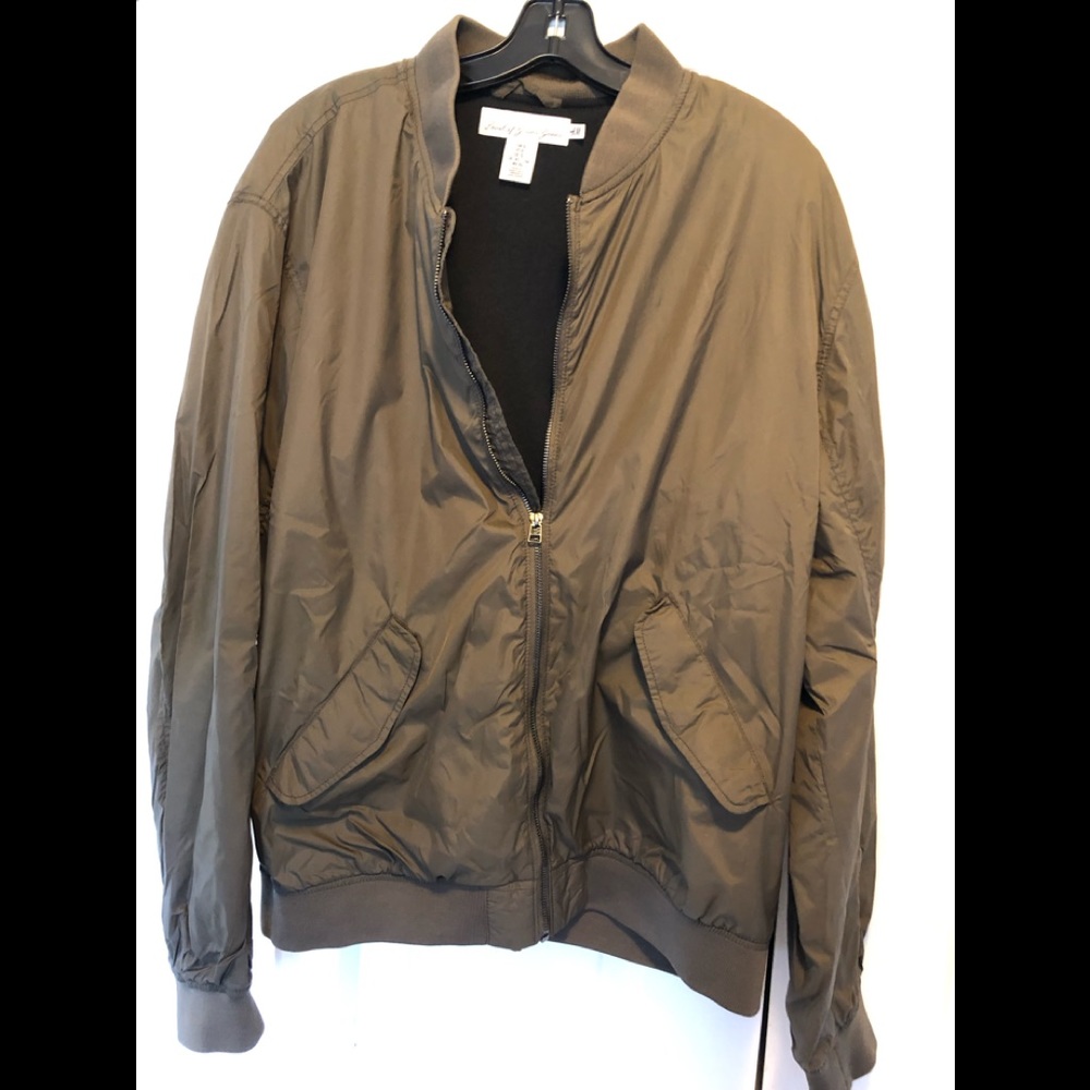 Olive Bomber Jacket
